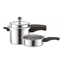 Buy Kerin Aluminium Pressure Cooker Set 5 L 3 L ØªÙˆØµÙŠÙ„ Taw9eel Com