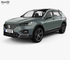 3d Model Of Seat Tarraco 2019 3d Model Car 3d Model Model