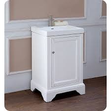 These shallow vanities allow for foot traffic as well as opening doors and drawers. Fairmont Designs 1502 V2118 Framingham 21 X 18 Inch Vanity In Polar White Walmart Com Walmart Com