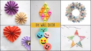 Diy bedroom ideas involve woodworking, stitching, organization, wall art, or working with lights as these usually are things you do to improve the bedroom. 6 Cool And Easy Diy Wall Decor Ideas Diy Room Decor Youtube