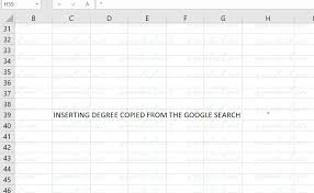 But sometimes it's required to use or add degree symbol in the worksheet to show values in celsius and fahrenheit. How To Add Degree Symbol In Excel Gyankosh Learning Made Easy