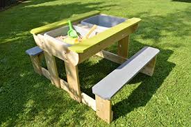 Der sand gleicht kleinere unebenheiten aus und bildet zusammen mit dem teichvlies das schützende bett für die teichfolie. Picknicktisch Sand Test Vergleich 2021 7 Beste Sandboxen Strandspielzeuge