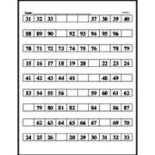 Free Hundreds Chart Pdf Math Worksheets Edhelper Com