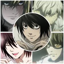 I Made This For My Favorite Death Note Guys Top Left Mello Bottom Left Beyond Top Right Near Bottom Right Ma Nota De Muerte Personajes De Anime Dibujos L lawliet (エル・ローライト, eru rōraito). i made this for my favorite death note