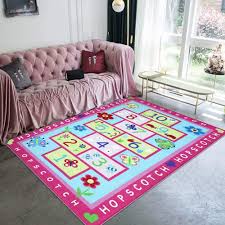 Free shipping on all orders $35+. Livebox Hopscotch Kids Play Mat 3 X 5 Playroom Area Rug Soft Flannel Children Carpet Great For Educational Fun With Toys Throw Rug For Living Room Bedroom Nursery Best Shower Gift