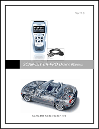 The input speed sensor detects the primary pulley revolution speed and sends a signal to the transmission control module (tcm) and engine control module. Scan Diy Cr Pro User S Manual Manualzz