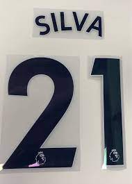 Die premier league ist seit 1992 die höchste englische profifußballliga, an deren spielbetrieb zur zeit 20 mannschaften teilnehmen. Original Premier League Trikot Flock 23cm Silva 21 Sportiger De
