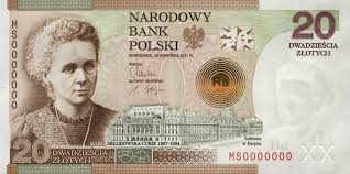142 Honouring Marie Curie Nee Maria Sklodowska 07 11 1867 04 07 1934 A 20 Zloty Banknote Issued By Narodowy Bank Polski National Bank Of Poland On The 1 En 2020 Pologne Billet