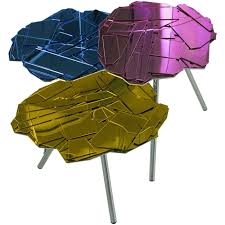 Midcentury modern set of 5 broyhill brasilia dining chairs. Brasilia Side Table By Edra