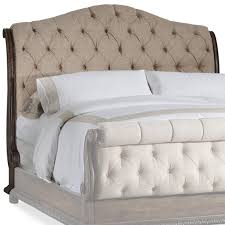 Custom king size belgium linen tufted headboard. Hooker Furniture Rhapsody Queen Size Upholstered And Button Tufted Headboard Wayside Furniture Headboards
