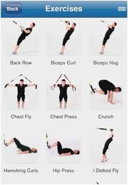 trx exercises chart good suspension training workouts pdf