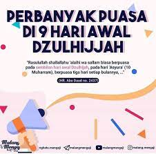 Perbanyak Puasa Di 9 Hari Awal Zulhijah Islamic Quotes Islam Quotes