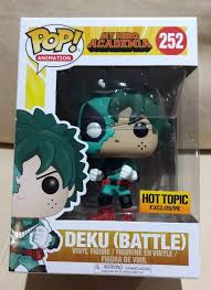 I literally love videos where everyone simps for deku so if possible could you do more of it i love soooo much. My Hero Academia Battle Deku Hot Topic Exclusive Funko Pop Colorcard De