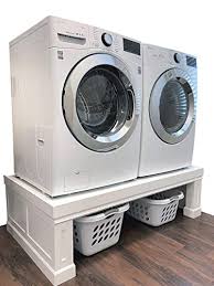 Unfollow shoe dryer rack to stop getting updates on your ebay feed. Amazon Com The Elevation Pedestal Raises Your Washer Dryer Fits All Machines Samsung Lg Ge Whirlpool Electrolux Kenmore Adds Storage Beautifies Your Laundry Room Premium Solid Wood 52 57 Wide Handmade