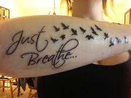 Just Breathe Pearl Jam My Wedding Song Pearl Jam Tattoo Tattoos For Dad Memorial Mom Tattoos