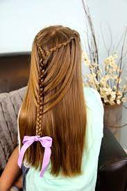 Waterfall Twists Into Mermaid Braid Cute Hairstyles Hair Styles Girl Hairstyles Mermaid Braid Tutorials