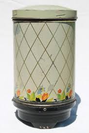 1910, the top with frosted glass drawer and three 404 page not found. Vintage Hoosier Kitchen Cabinet Dispenser Can Coffee Canister Or Flour Bin
