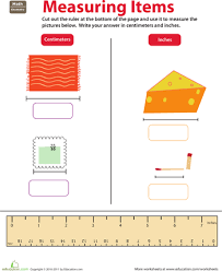 Ruler Reading Centimeters And Inches Worksheet Education Com Measurement Worksheets Worksheets Text Structure Worksheets