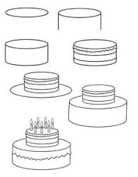 Stay tooned for more tutorials! Birthday Cake Drawing Step By Step At Paintingvalley Com Explore Collection Of Birthday Cake Drawing Step By Step