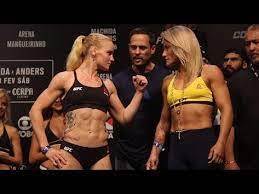 Ufc Belem Valentina Shevchenko Vs Priscila Cachoeira Weigh In Staredown Mma Fighting Mma Fighting Valentina Shevchenko Ufc