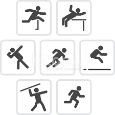 Qualification for the tokyo 2020 olympic games is now completed. Heptathlon Raw Collection Stock Vector Freeimages Com