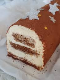 Buche Tiramisu De Noel Audrey Cuisine Recette Buche De Noel Tiramisu Buche De Noel Recette Facile Buche Tiramisu