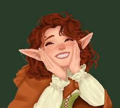 new art of my dnd character🧡 dnd