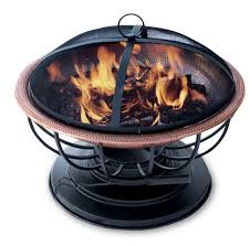 Set up a warm outdoor spot to relax with. Plow Hearth Copper Wood Burning Fire Pit Reviews Wayfair