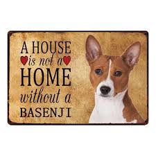 Popular decor home dog of good quality and at affordable prices you can buy on aliexpress. Kelly66 Dogs Home Without The Basenji Metal Sign Tin Poster Home Decor Bar Wall Art Painting 20 30 Cm Size Y 2135 Plaques Signs Aliexpress