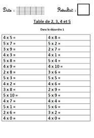 Resultat De Recherche D Images Pour Exercice De Table De Multiplication Pour Troisieme Primaire Belge Learning Mathematics Multiplication Math Operations