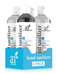 5 purell hand sanitizing wipes. Hand Sanitizer Scent Free 4 Pack Artnaturals