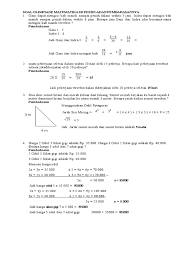 Hai sobat, lanjutan dari postingan osd kemarin. Soal Olimpiade Matematika Sd Pemuladan Pembahasannya Pdf