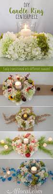 Diy Candle Ring Centerpiece Wedding Centerpieces Diy Cheap Wedding Centerpieces Candle Centerpieces Wedding Diy