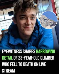 The Ascent and the Echo: Remembering Balin Miller's Unyielding Spirit The  climbing world grieves a profound loss. Balin Miller, a prodigious  23-year-old Alaskan climber, met a tragic end during a live-streamed attempt