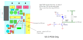 Schematic diagram for opel ignition with a 7 pin module : Ms1 Extra Ignition Hardware Manual