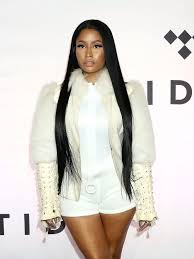 Nicki Minaj Flaunts Long Black Hair At Tidal X 1015 Nicki Minaj Hairstyles Nicki Minaj Pictures Nicki Minaj