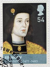 439 King Edward Stamp Stock Photos