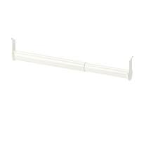 Wall mounted clothes rail and shelf ikea. Boaxel Adjustable Clothes Rail White 20 30 Cm Ikea