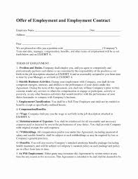 Contract Of Employment Template Fresh Free Printable Employment Contract Sample Form Generic In 2020 Contract Template Work For Hire Employment Form