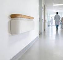 PVC Hospital Hallway Bumper Handrail - Wall Mounted, 1.8mm ...