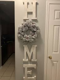 Pin By Sueli Ferreira On Create In 2020 Wood Letter Wall Decor Letter Wall Decor Decor Home Living Room