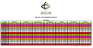 Bloemfontein S Load Shedding Schedule Bloemfontein Courant