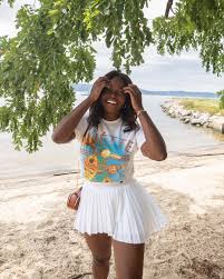 Tennis skirts are one of the hottest summer trends and look so so cute! Tennis Skirt Outfit Inspo How To Style A Tennis Skirt Coco Bassey