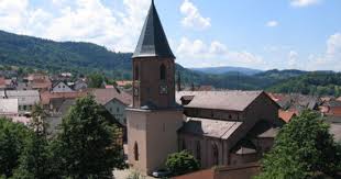Loffenau Germany Heilig Kreuz Kirche In Loffenau Holy Cross Church In Loffenau Heilig Kreuz Kirche