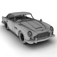 Aston Martin Db5 3d 3ds En 2020 Visage