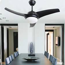 2020 Indoor Ceiling Fan Light Fixtures Black White Remote Led 52 Ceiling Fans For Bedroom Living Room Dining Room Including Motor 3 Blades From Shenzhen2005 270 21 Dhgate Com