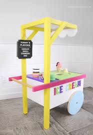 I strongly urge you to try this low preparation ice cream pretend play with your children! Diy Kids Play Ice Cream Cart Jaime Costiglio