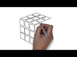 Tuto 2 How To Draw Rubik S Cube Trick Art 3d Illusion On Paper Dessin 3d Youtube 3d Illusion Drawing Cube Rubiks Cube