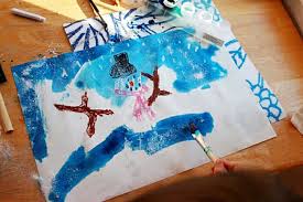 Download 590 christmas watercolor free vectors. 13 Winter Art Projects For Kids How To Have An Artful Winter