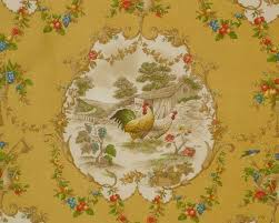 Maybe you would like to learn more about one of these? Rooster Chicken Toile Fabric Brickhouse Fabrics